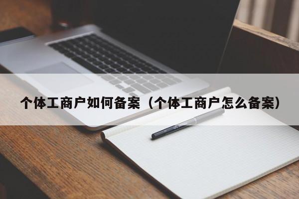 个体工商户如何备案（个体工商户怎么备案）